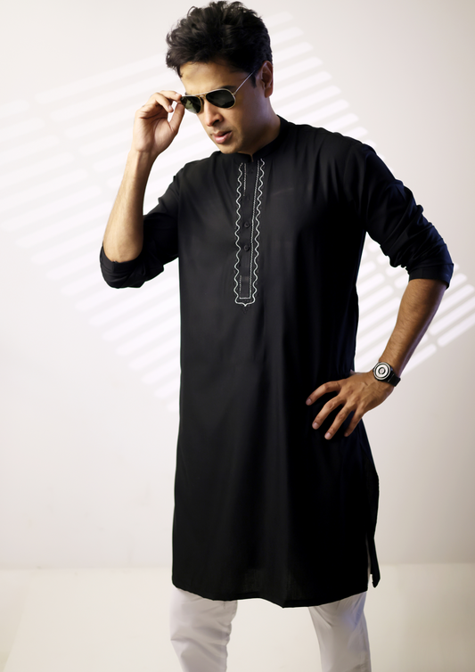 BLACK BLAZE (KURTA)