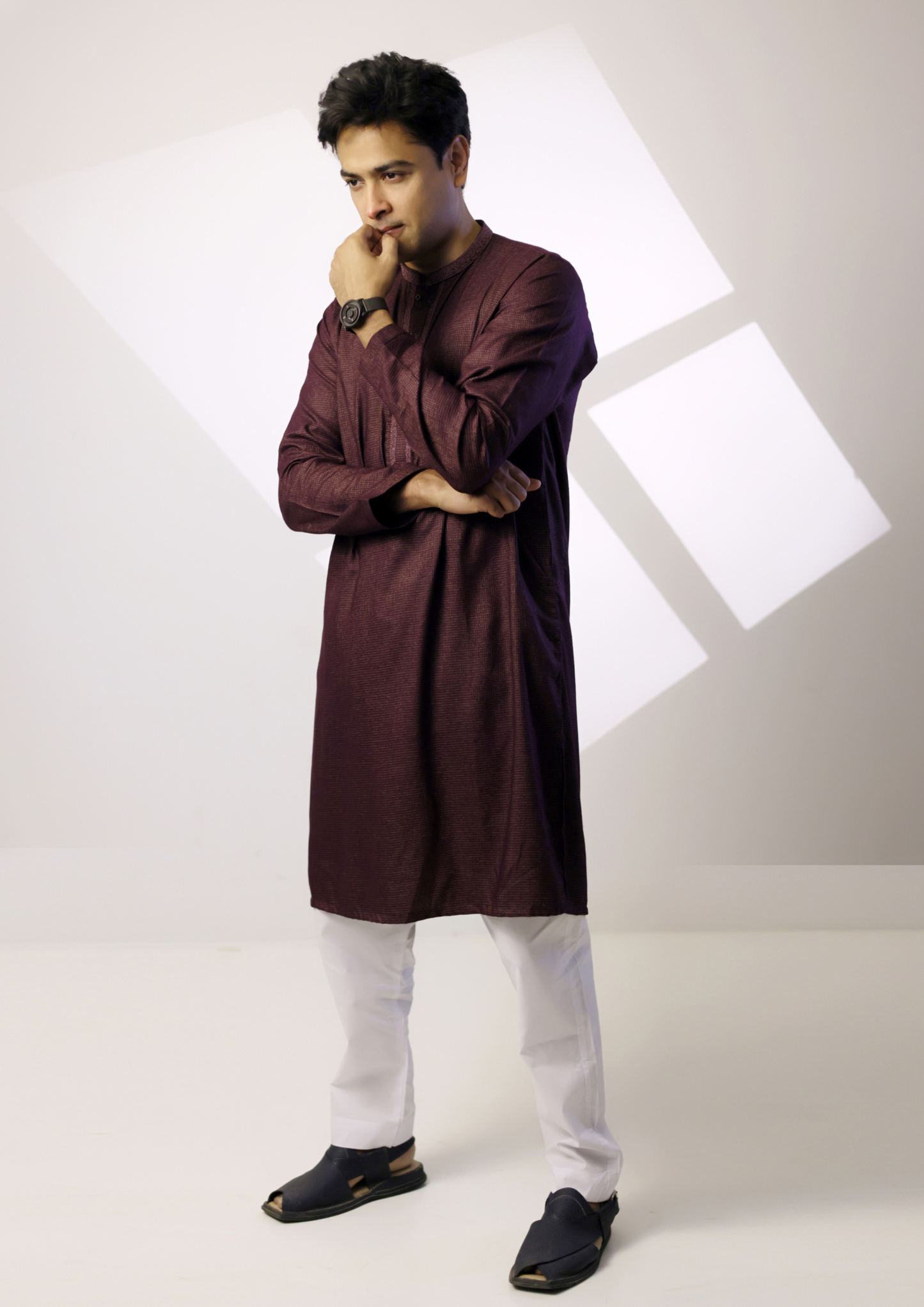 MAROON CHARM (KURTA)