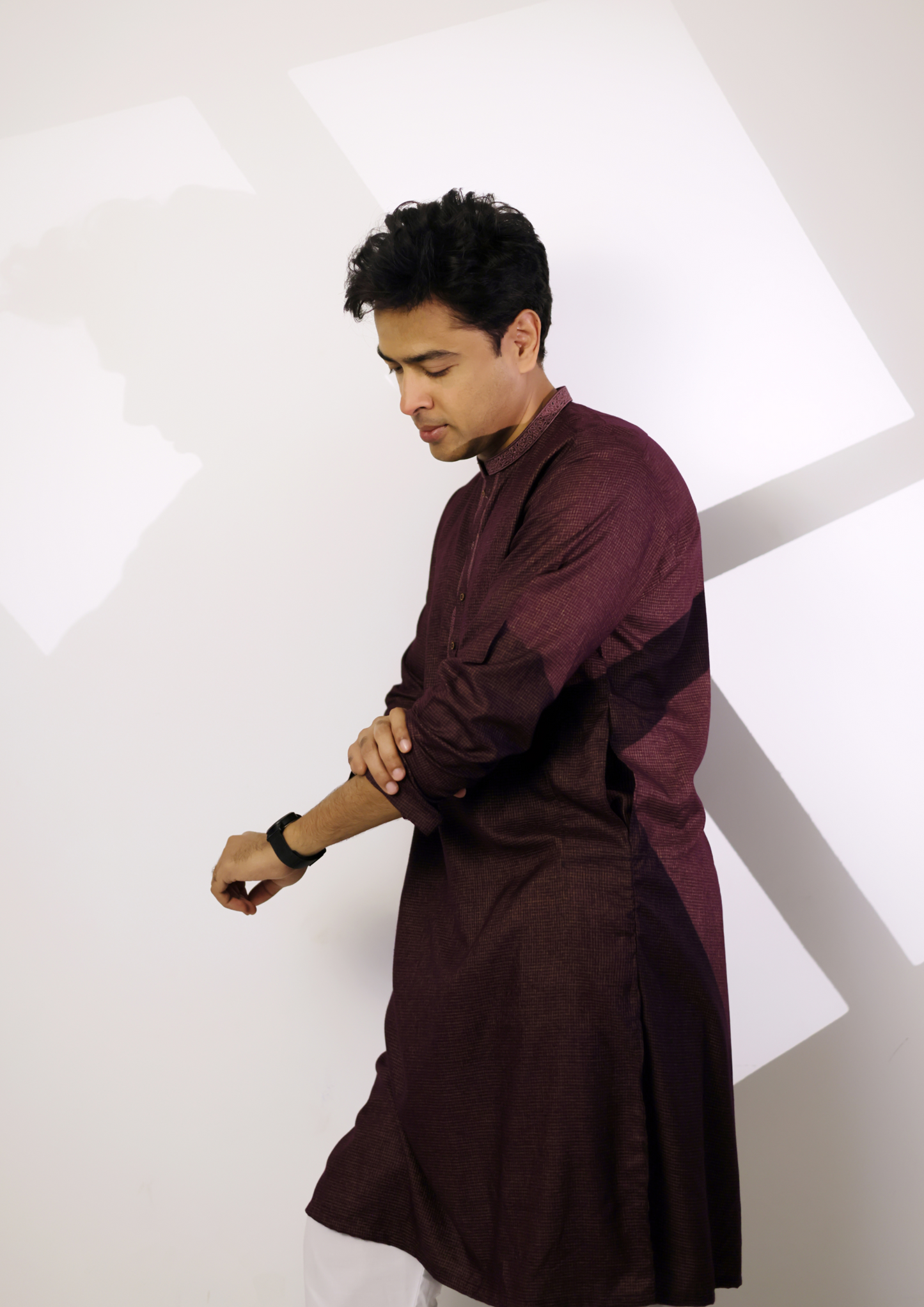 MAROON CHARM (KURTA)